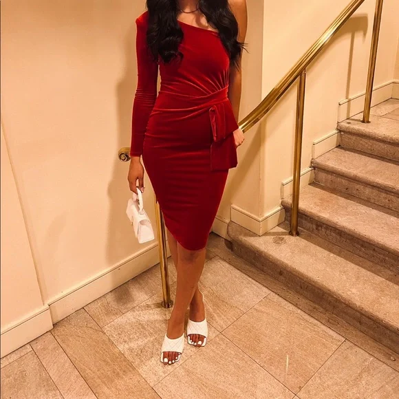Mini Dress Red Velvet Dress Shein Emerald Green Evening Gown